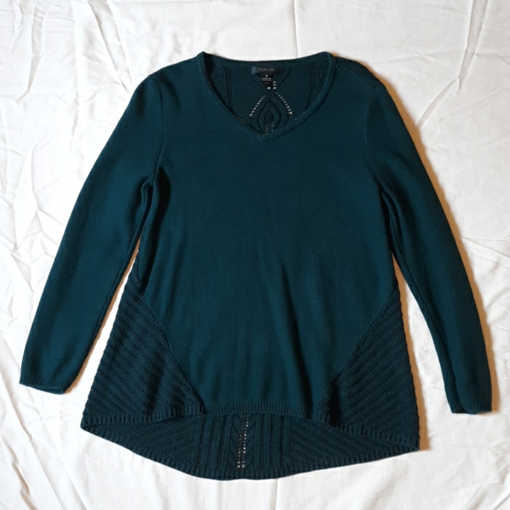 Style & Co Teal/Green sweater